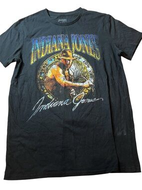 Black Graphic Tee - Classic Adventure Design
